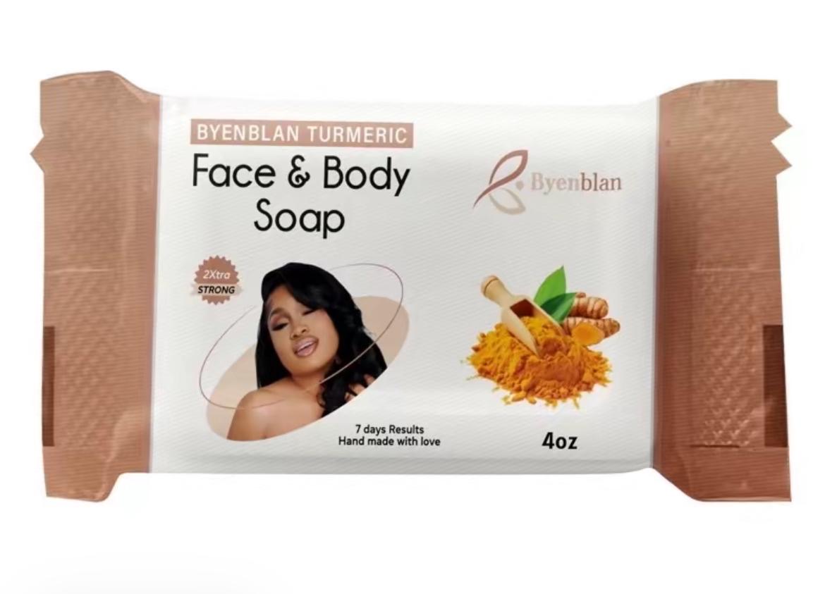 Byenblan Turmeric Face & Body Soap